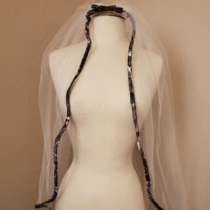Camo Wedding Veil